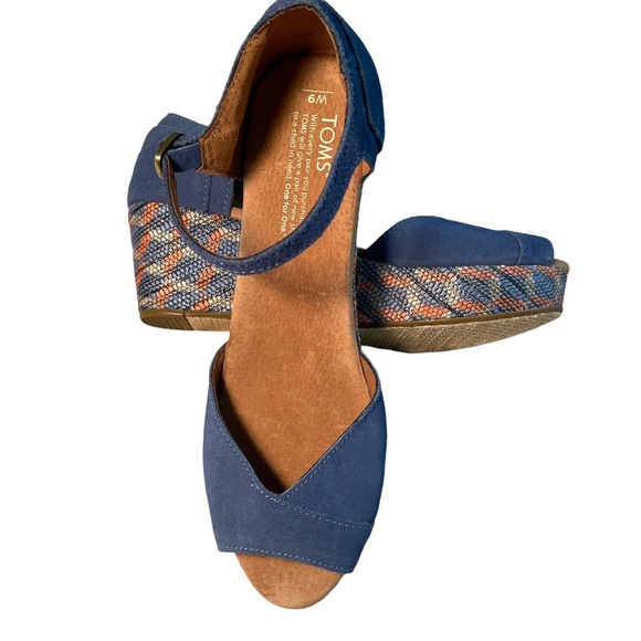 Toms wedge heels size 9 - Picture 2 of 6